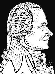 ALEXANDER HAMILTON purchase ink portrait by Fabrizio