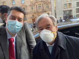 Download free static and animated antonio guterres vector icons in png, svg, gif formats. Raabe Trifft Un Generalsekretar Antonio Guterres In Berlin