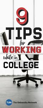 9 Tips For Working While In College Scholarships For College Nursing School Scholarships Nursing Programs