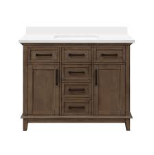 Ove Decors Dylan 42 Bath Vanity In 2020 Bath Vanities Vanity Brown Cabinets