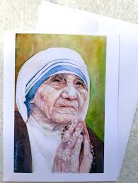 Saint Mother Teresa of Calcutta- Notecard