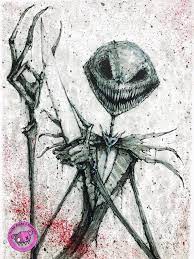 The nightmare before christmas jack skellington mini backpack. Jack Skellington The Nightmare Before Christmas Art Print Etsy