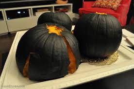 Spray Painting Pumpkins Sue At Home