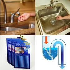 But the sticks with freshener is your. New 12pcs Powerful Sink Drain Cleaner Rods Sani Sticks Oil Decontamination Deodorizer For Toilet Kitchen Cleaning Sink Filt Pipe Drain Cleaners Aliexpress