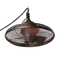Allen Roth Valdosta 20 In Oil Rubbed Bronze Downrod Mount Indoor Outdoor Portable Ceiling Fan Outdoor Fan Outdoor Ceiling Fans Bronze Ceiling Fan