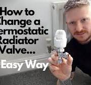 How to Change a Thermostatic Radiator Valve Without Draining The System