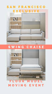 Resource Furniture San Francisco Moving Sale Swing Chaise Floor Model In 2020 Resource Furniture Furniture Space Saving Furniture