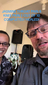 HOUSE OF REFUGE DECEMBER 2023 JASMINE THROAT PAIN AND KNEE PAIN HEALED PAIN  COMPLETELY GONE AFTER PRAYER!!#hesshughesministries #houseofrefuge  #christiantiktok #healing #evangelism #gospel