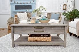 The making of a farmhouse coffee table with a lifting top. Better Homes Gardens Modern Farmhouse Lift Top Coffee Table Rustic Gray Finish Walmart Com Home Decor Farm House Living Room Coffee Table
