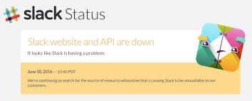 Slack is a proprietary business communication platform developed by american software company slack technologies. Slack Down