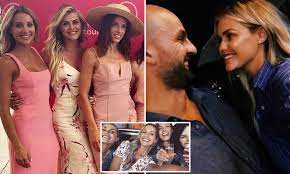Nathan Lyon's girlfriend finally welcomed to the wives and girlfriends  fraternity after a year | Daily Mail Online