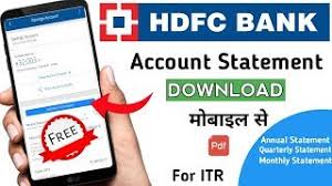 Click on email statement under request section of accounts tab. Hdfc Bank Statement Download Hdfc E Statement In Pdf Online From Mobile Youtube