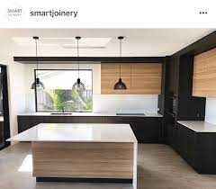 British standard) the balance of white and black, shaker style and industrial feel in this kitchen is masterful. Kitchen Ideas Black And White In 2021 Modern Kitchen Design Interior Design Kitchen Small Kitchen Room Design