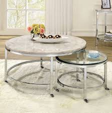 Do you want a marble coffee table without the hefty price tag? Shauna Faux Marble Top Coffee Table