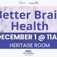 Better Brain Health event image