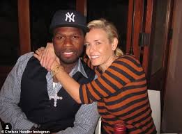 Months ago after being pictured in a photograph together rumors began to spread in regards to the relationship between rapper 50 cent and television host chelsea handler. Chelsea Handler Calls Out 50 Cent For Endorsing Donald Trump Daily Mail Online