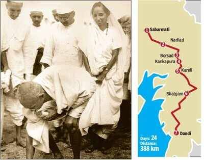 Mahatma Gandhi: After 89 years, retracing the Mahatma's most famous march | India News - Times of India