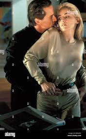 Basic Instinct" 1992 TriStar Michael Douglas and Sharon Stone Stock Photo -  Alamy