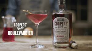 Coopers' craft barrel reserve 100 proof is aged in a unique chiseled and charred american white oak barrel that deepens the whiskey's wood exposure, . Boulevardier Drink Recipe Coopers Craft