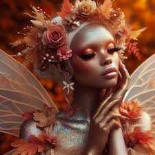 Autumn Fairy & Glitter #januariachallenge @aigaleria_art and  #missdeathmenagerie Fae day host @ai.missdeath