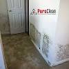 Use a utility knife to cut out any section of drywall with mold on it. 1