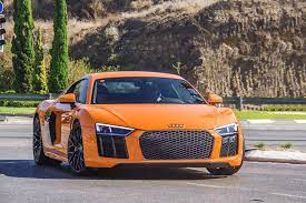 Orange Audi R8 V10 Plus Audi R8 Audi Audi Cars