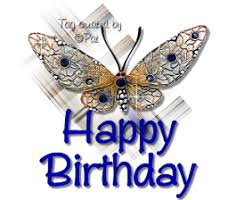 Say happy birthday with this sweet floral butterfly birthday card. Happy Birthday Butterfly Happy Birthday Happy Cake Day Dzimsanas Dienas Apsveikumi