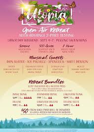 Labor day weekend music festival at the lincoln theatre: Utopia Open Air Retreat W Advance 2 Part Testing Tickets At Your Computer Or Mobile Device Tixr At Pocono Mountains In Tba At Utopia Tixr