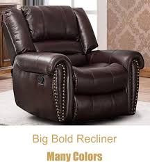 big recliner chairs recliner heavy duty chairs leather chair