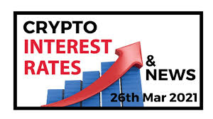 Cryptocurrency exchange crypto.com will launch its blockchain network under the name crypto.org on march 25. Crypto Interest Rates News 26th March 2021 Youtube