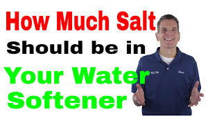 Say goodbye to dry skin, spotted glassware and high water heating bills when you rent or buy a culligan® water softener! How Much Salt Should Be In Your Water Softener Youtube