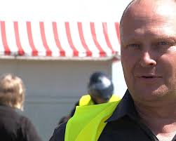 Over 100 år gammel motorcykel på tur på Møn