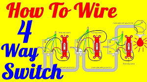 Currently i have 12/2 coming from the panel into the first switch, then 12/3. Diagram 4 Way Light Switch Wiring Diagram How To Install Youtube Full Version Hd Quality Install Youtube Proserieswiringharnesses Pole Prepa Sat Fr