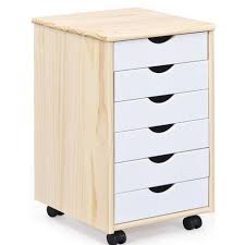 #diy #meuble #upcycling et oui, après avoir passé des années à me ruiner les coudes sur un bureau tout moisi, je prend enfin de temps pour m'en fabriquer un. Caisson De Bureau 6 Tiroirs Albino 65cm Blanc Naturel