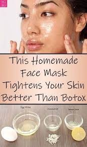 Botox Face Homemade Mask Skin Tightens Facialmaskshomemade Tightens Homemade Tightens Homemad Natural Facial Mask Face Wrinkles Natural Facial