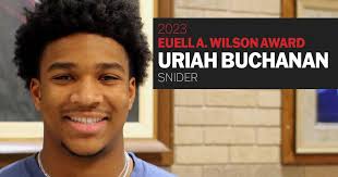 Snider's Uriah Buchanan is the 2023 Euell Wilson Award winner