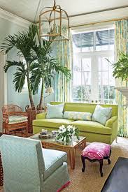 Ashley Whittaker Design Living Room Green Tropical Home Decor Tropical Living Room