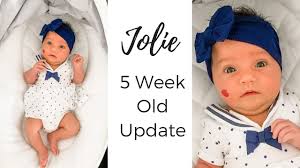 How often to give your newborn a bath. 5 Week Old Baby Development Your Baby S Feeding Sleeping Milestones Cognitive And Physical Development Explained Mother Baby