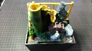 A small fountain for a puppet mini garden or a japanese mini garden, which will undoubtedly transform the garden in the japanese style and will look great as a decoration of the garden. Mini Japanese Garden Of Healing Mini Fountain Type A Windmill Youtube