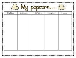 This Download Is A Fun Two Part Lesson Your Students Will Love You Can Use Popcorn To Reinforce Sensory Teaching Adjectives Classroom Writing Teaching Writing