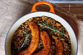 Saucisses Aux Lentilles Legers Recettes Legeres Plat Et Recette Plats Mijotes Plat Recette