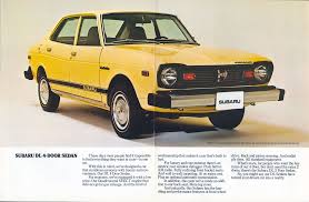 Image result for Herald Yellow 1976 Subaru