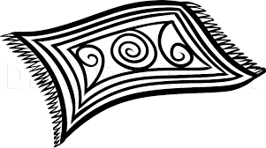 How To Draw A Rug Step By Step Drawing Guide By Dawn Dragoart Com Diy network has instuctions on how to make an outdoor rug from a painter's drop cloth, paint add a bright pop of color to your patio or deck by making an outdoor rug from a painter's drop cloth, paint. how to draw a rug step by step