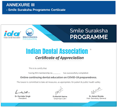 All patients, support persons and visitors entering our facilities, are. Indian Dental Association