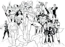Avengers Vs Justice League Coloring Pages In 2020 Dc Icons Superhero Coloring Pages Cartoon Coloring Pages