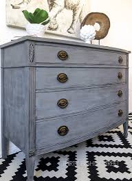 While most bedroom dressers and chests are made from wood, a plastic storage dresser is a great way to keep closets organized. 25 Beautiful Gray Painted Furniture Pieces That Will Inspire