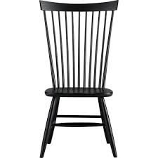 Marlow Ii Black Maple Dining Chair Reviews Crate And Barrel Black Side Chair Wood Dining Chairs Dining Chairs