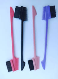 While i already have wonderful brushes set for hair and fur drawing; 3 In 1 Double Sided Edge Control Hair Brush Baby Hair Brush Hair Growth Brush Hair Control