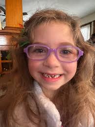 She had a loose tooth for a couple...