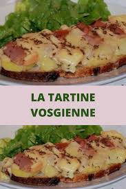 La Tartine Vosgienne Recettes De Cuisine Recette Tartine Recette Entree Chaude